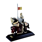 Mounted English Knight of King Arthur in Suit of Armor by Marto 56- M918.6